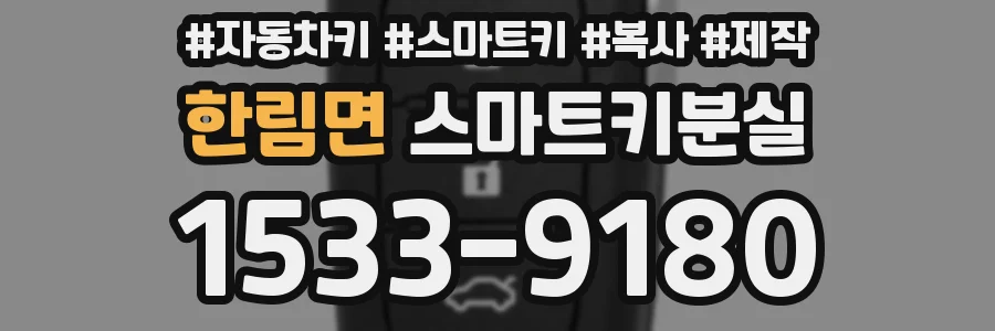 한림면 스마트키분실