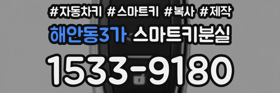 해안동3가 스마트키분실
