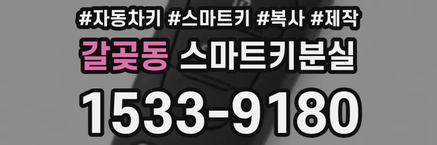 갈곶동 스마트키분실