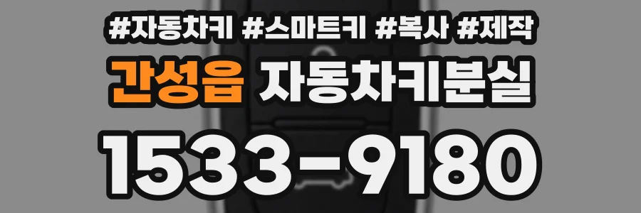 간성읍 자동차키분실