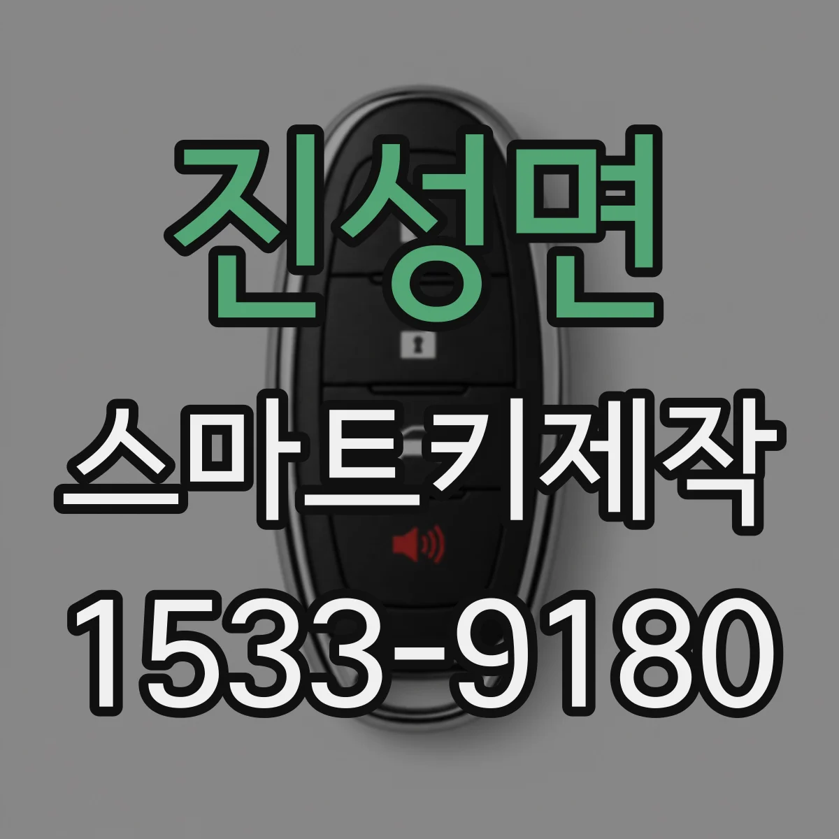 진성면 스마트키제작