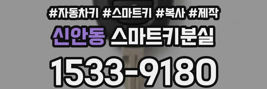 신안동 스마트키분실