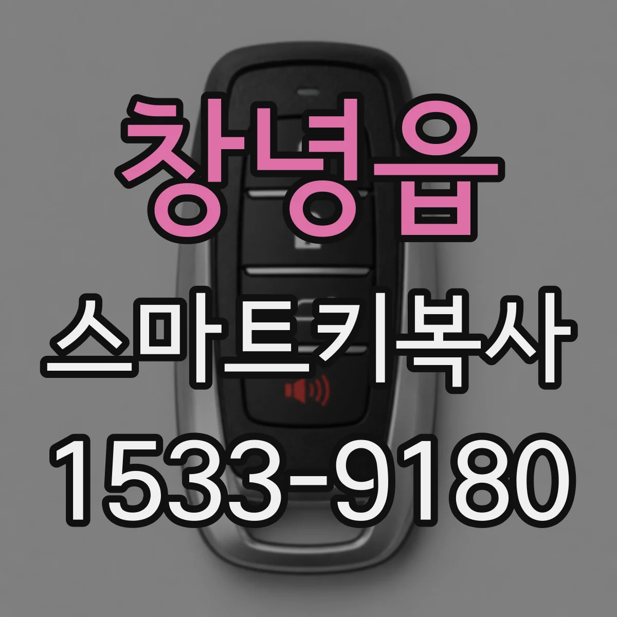 창녕읍 스마트키복사