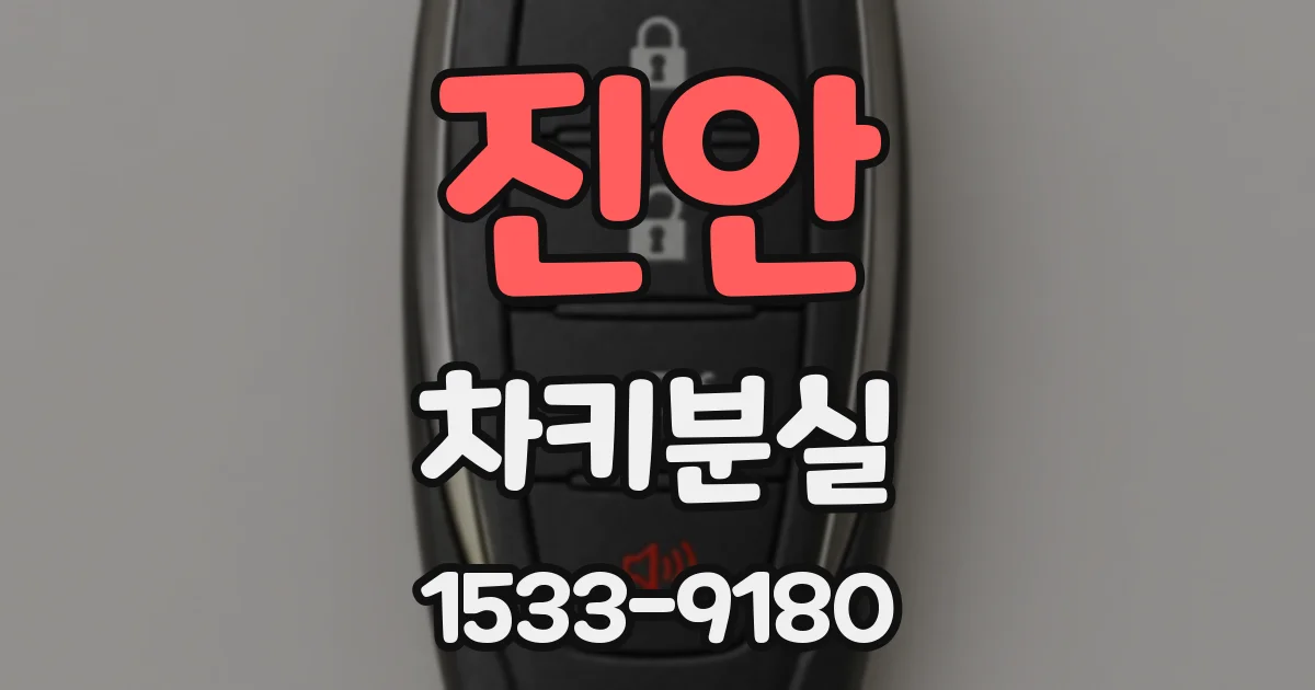 진안 차키분실