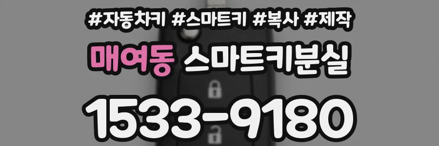 매여동 스마트키분실