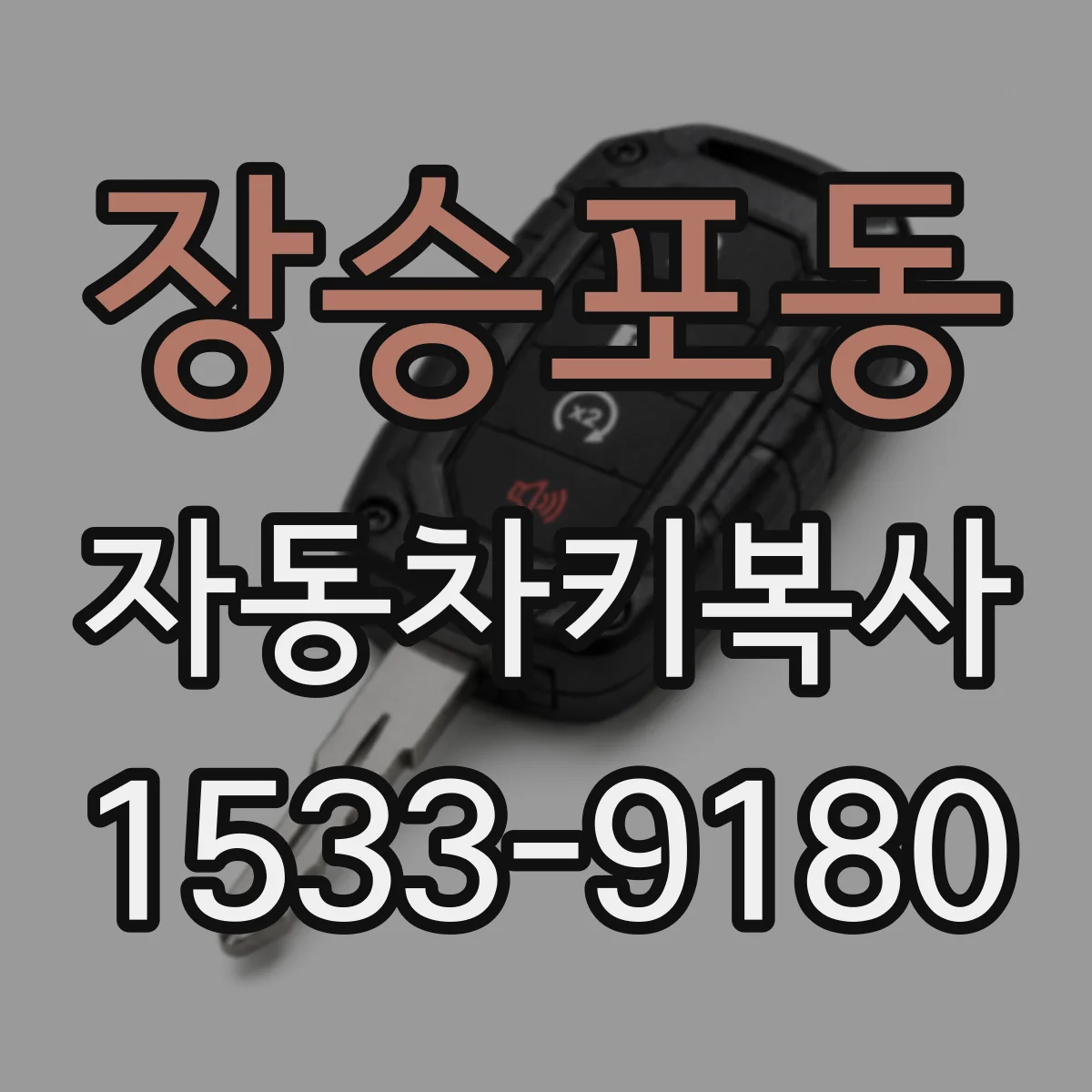 장승포동 자동차키복사