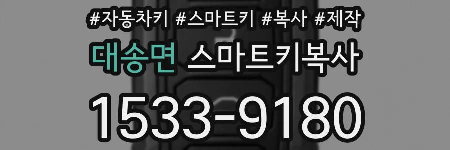 대송면 스마트키복사