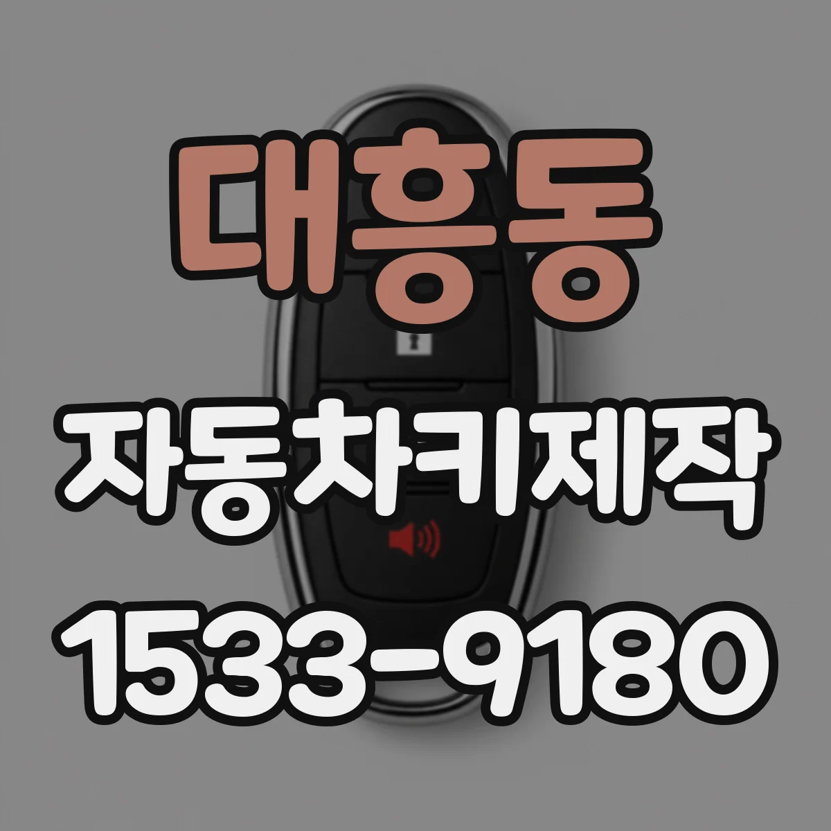 대흥동 자동차키제작