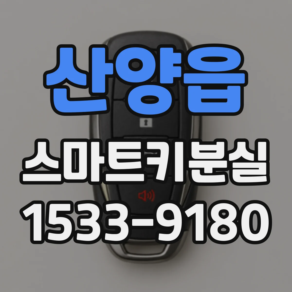 산양읍 스마트키분실