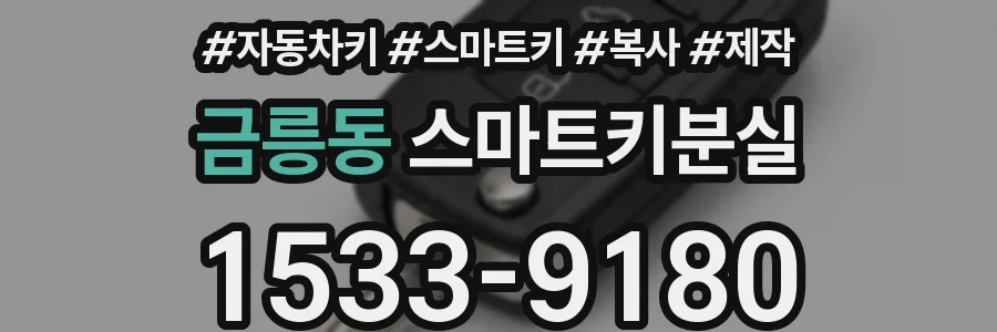 금릉동 스마트키분실