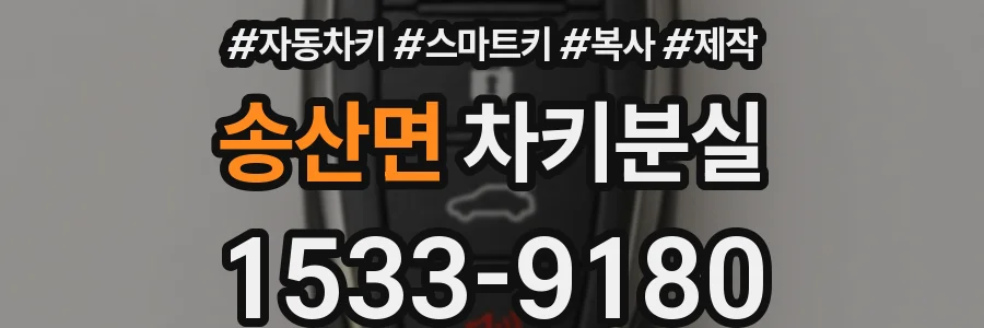 송산면 차키분실