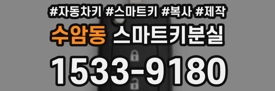 수암동 스마트키분실