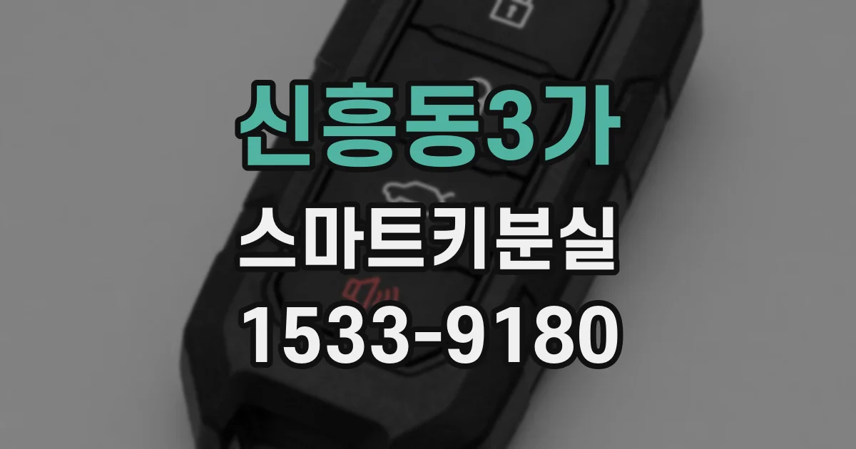 신흥동3가 스마트키분실