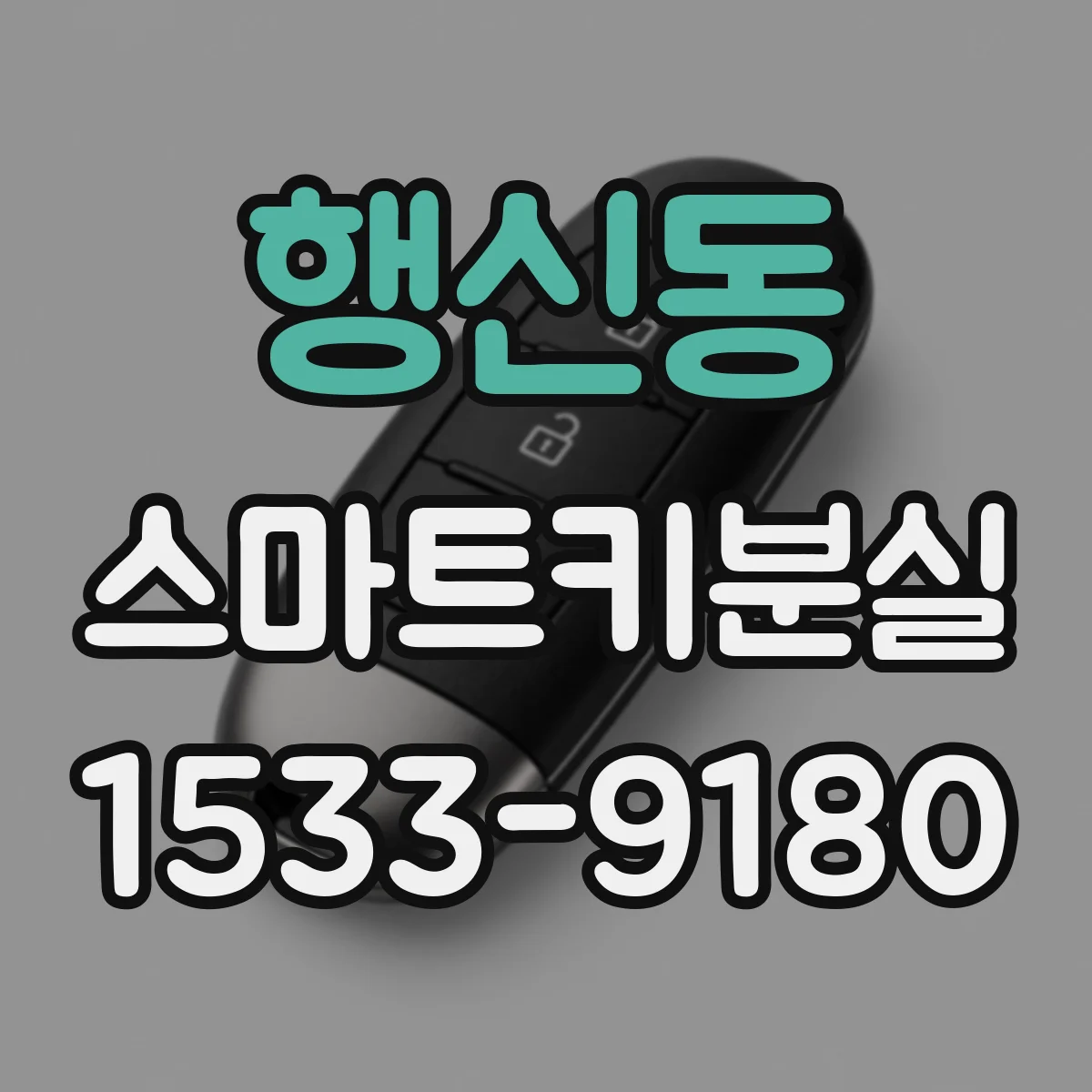 행신동 스마트키분실