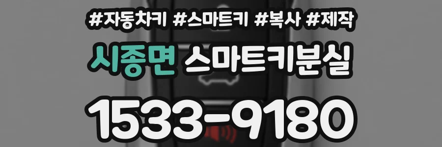 시종면 스마트키분실