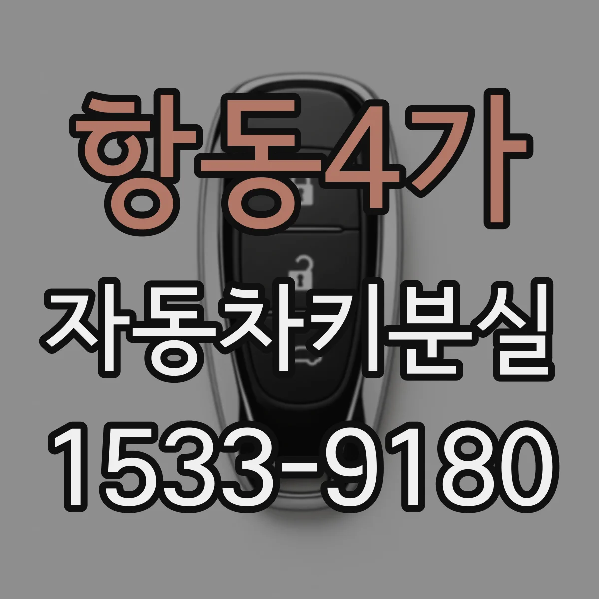 항동4가 자동차키분실