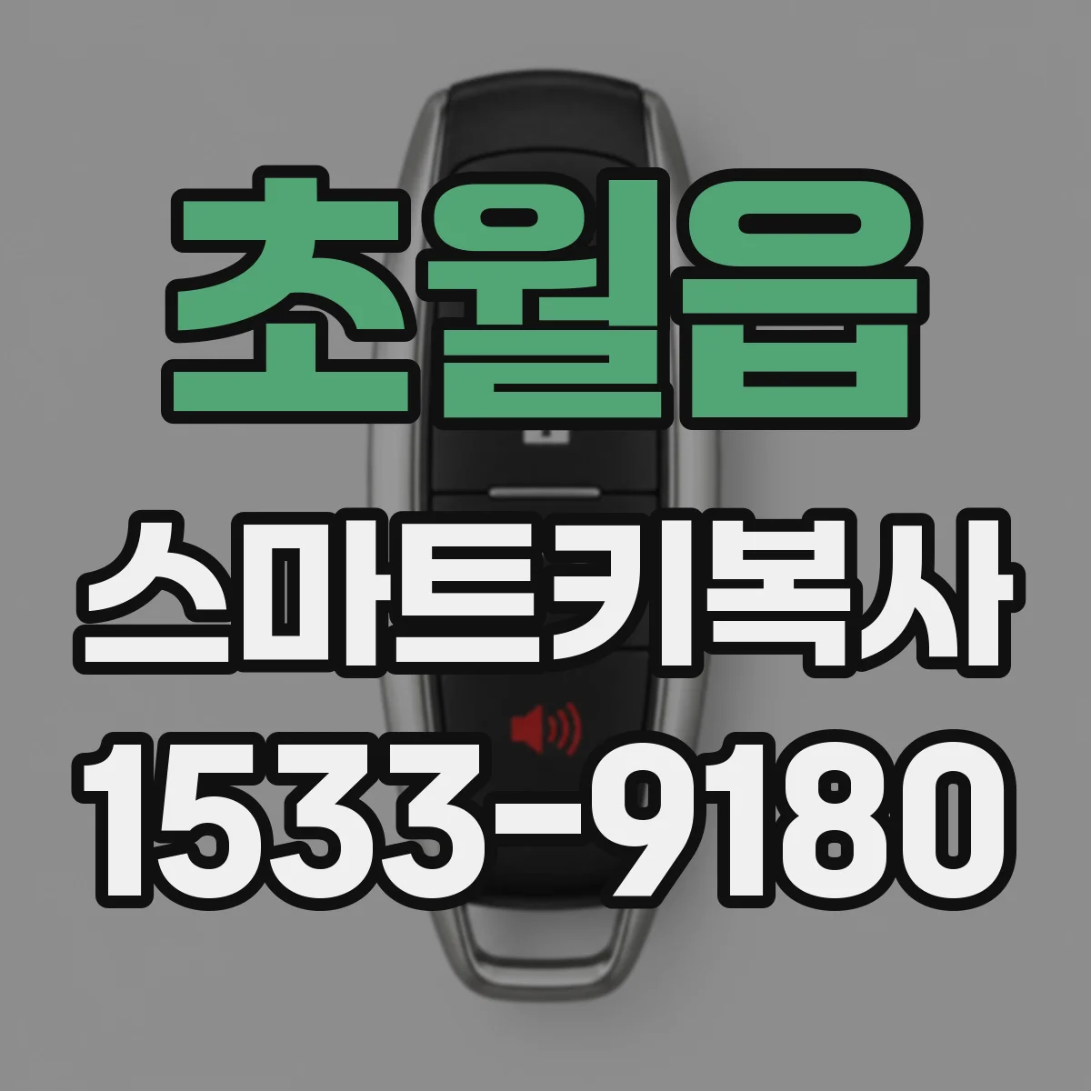 초월읍 스마트키복사
