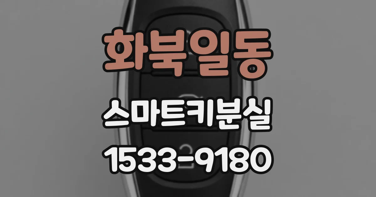 화북일동 스마트키분실