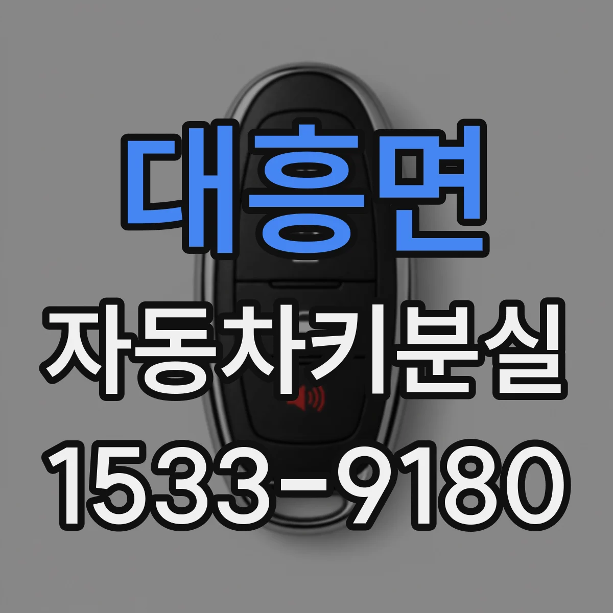 대흥면 자동차키분실