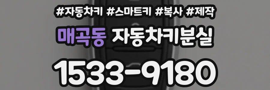 매곡동 자동차키분실