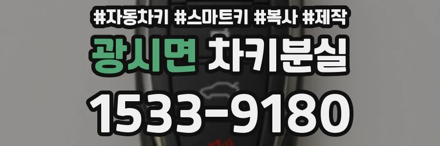 광시면 차키분실