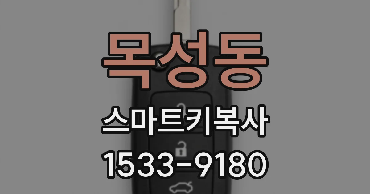 목성동 스마트키복사