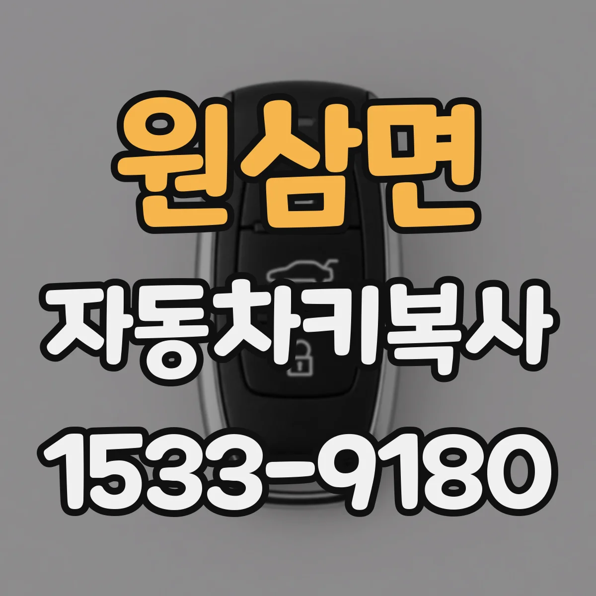 원삼면 자동차키복사 스마트키·폴딩키 키타입 혼용 가능 범위