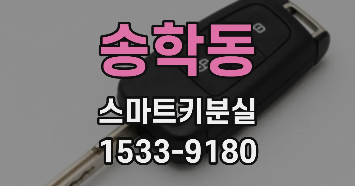 송학동 스마트키분실