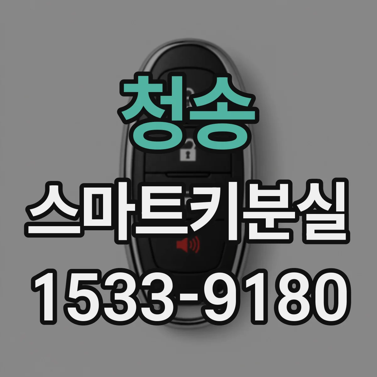 청송 스마트키분실
