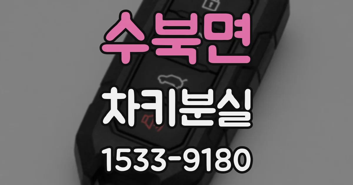 수북면 차키분실