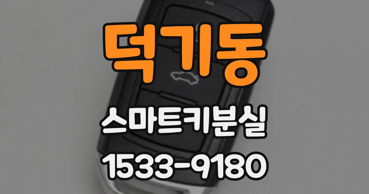 덕기동 스마트키분실