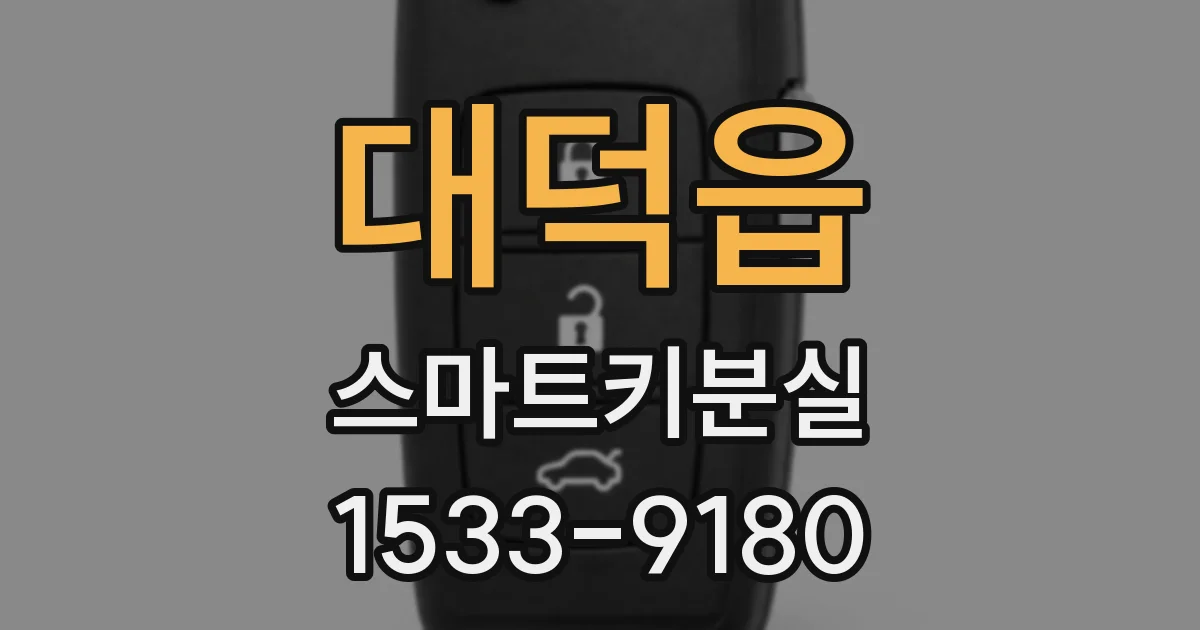 대덕읍 스마트키분실