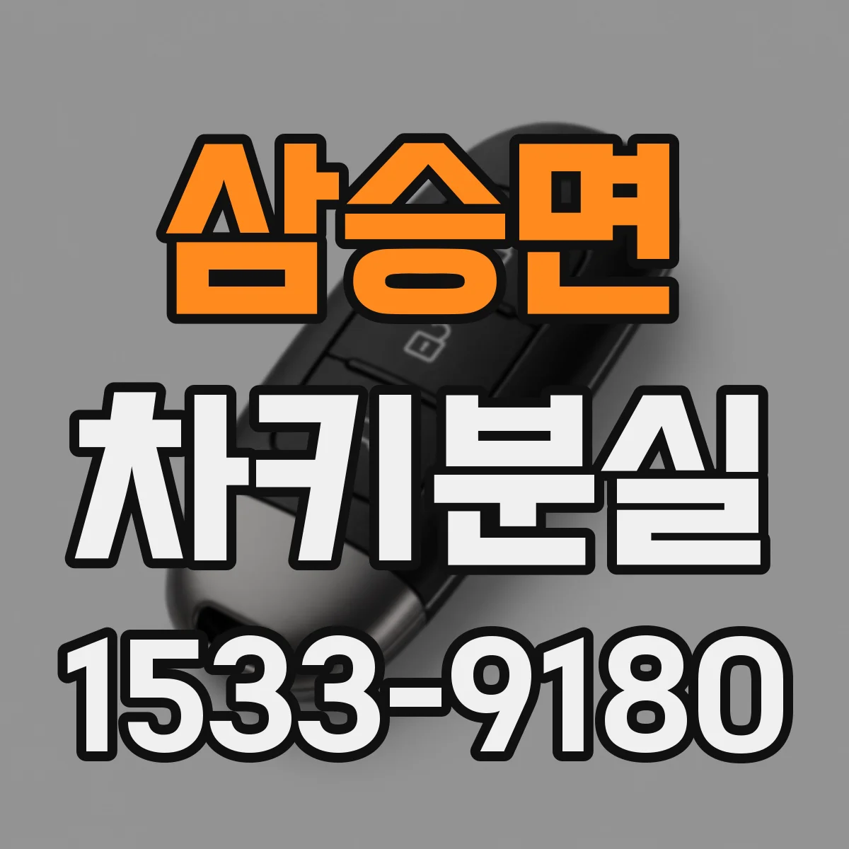 삼승면 차키분실