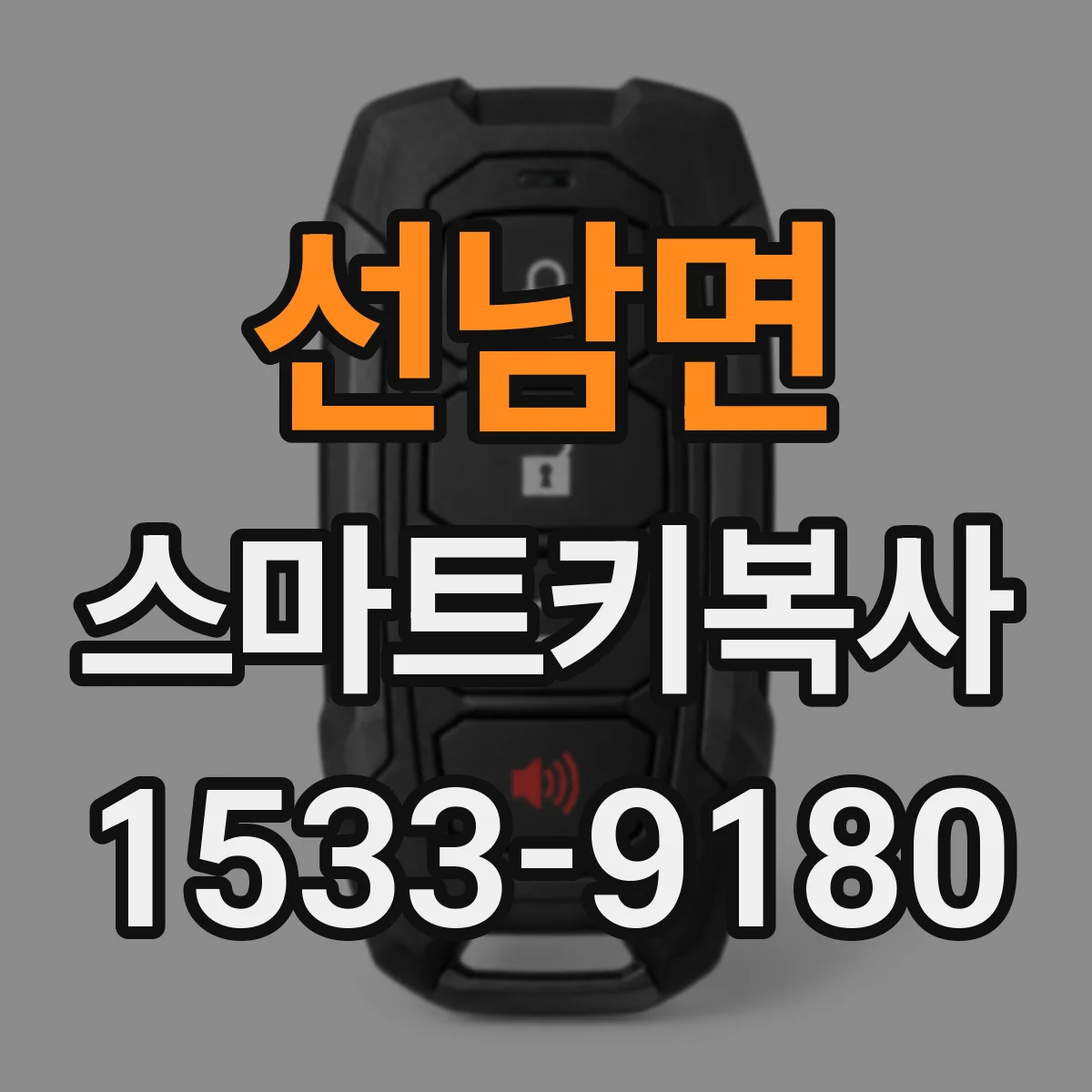 선남면 스마트키복사