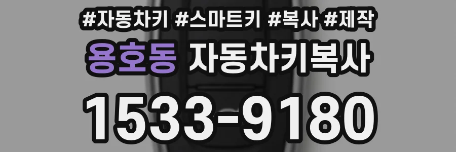 용호동 자동차키복사