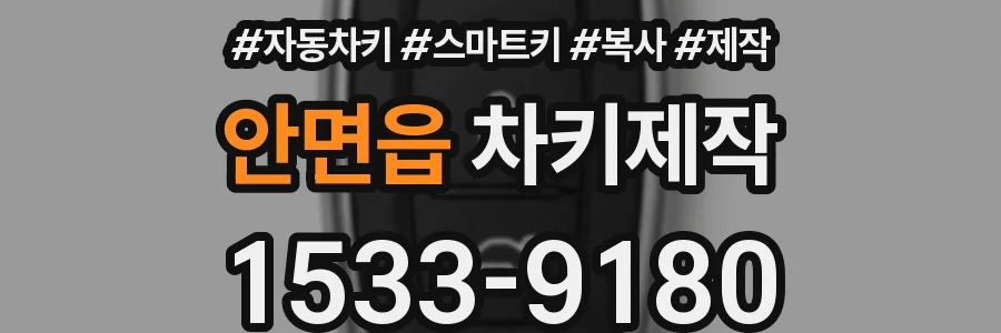 안면읍 차키제작