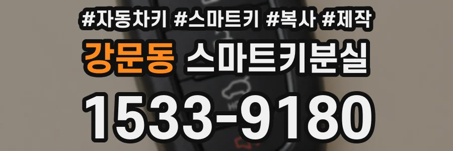 강문동 스마트키분실