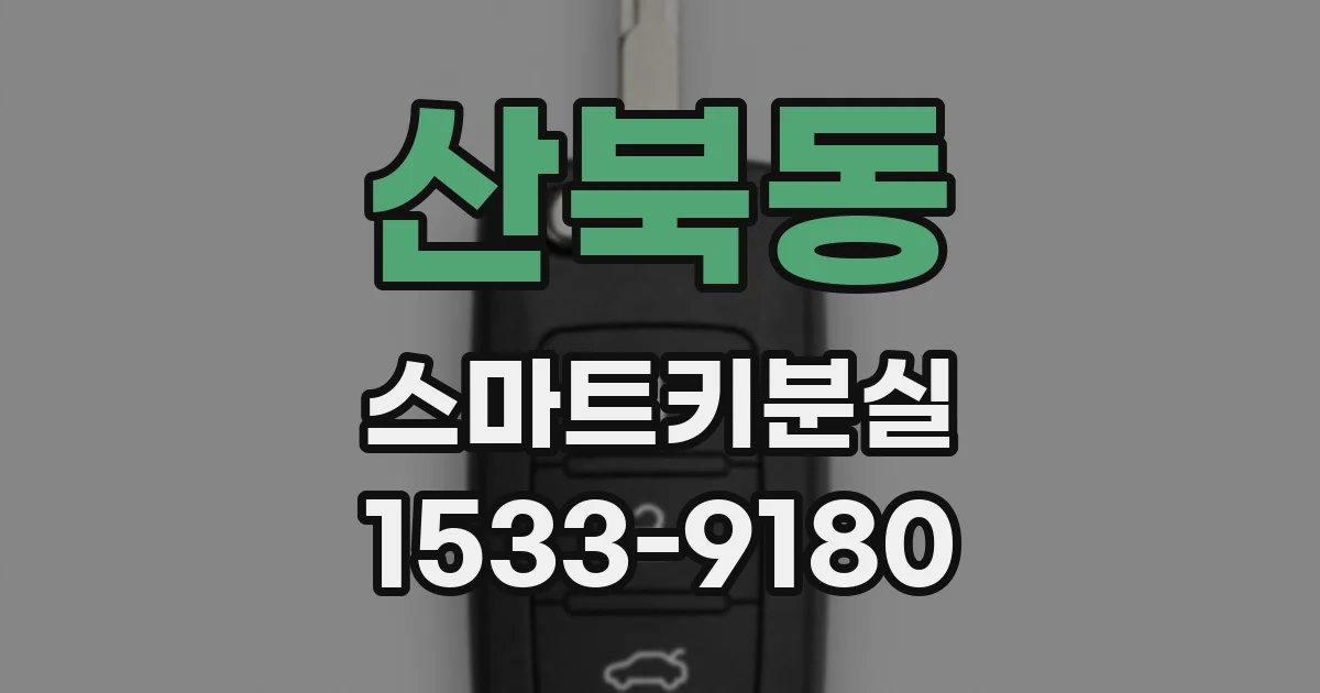 산북동 스마트키분실