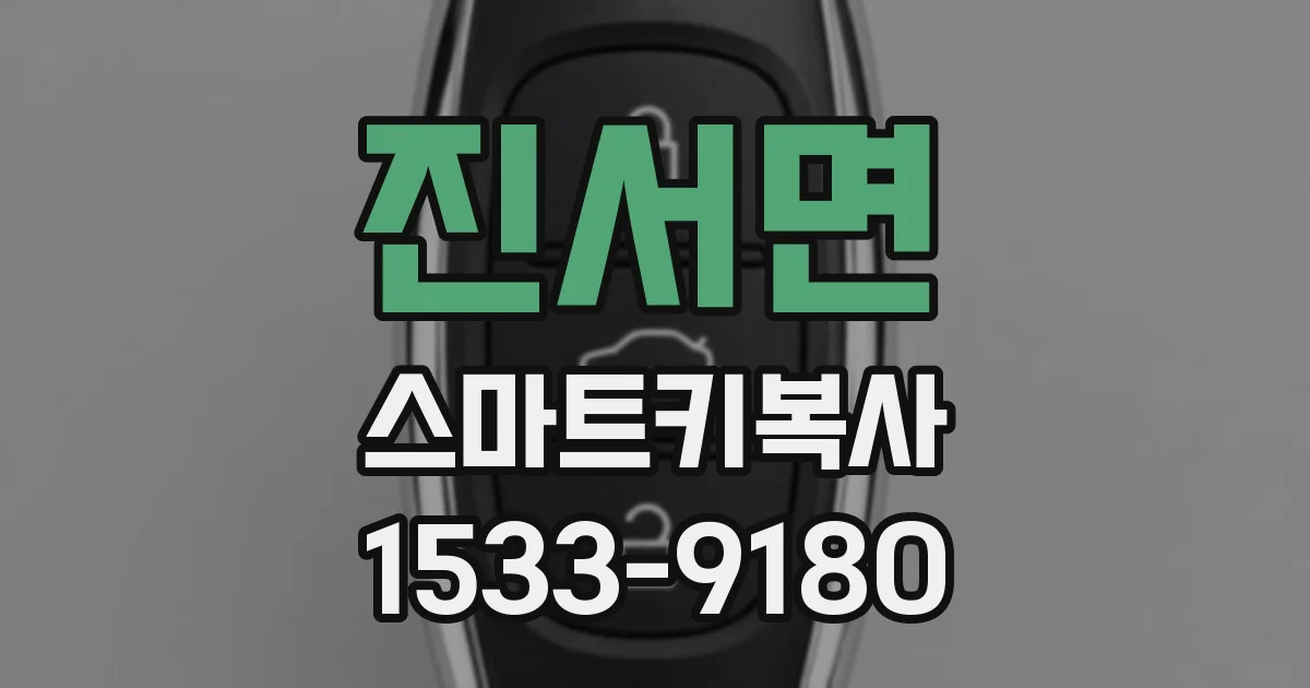 진서면 스마트키복사