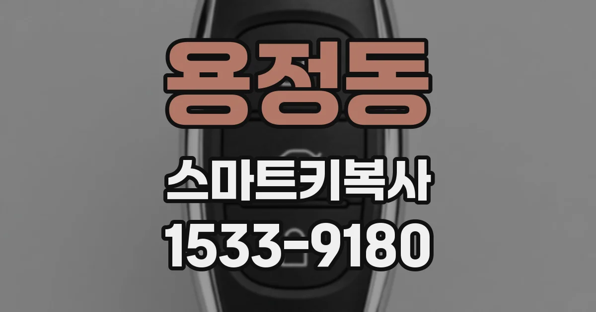 용정동 스마트키복사