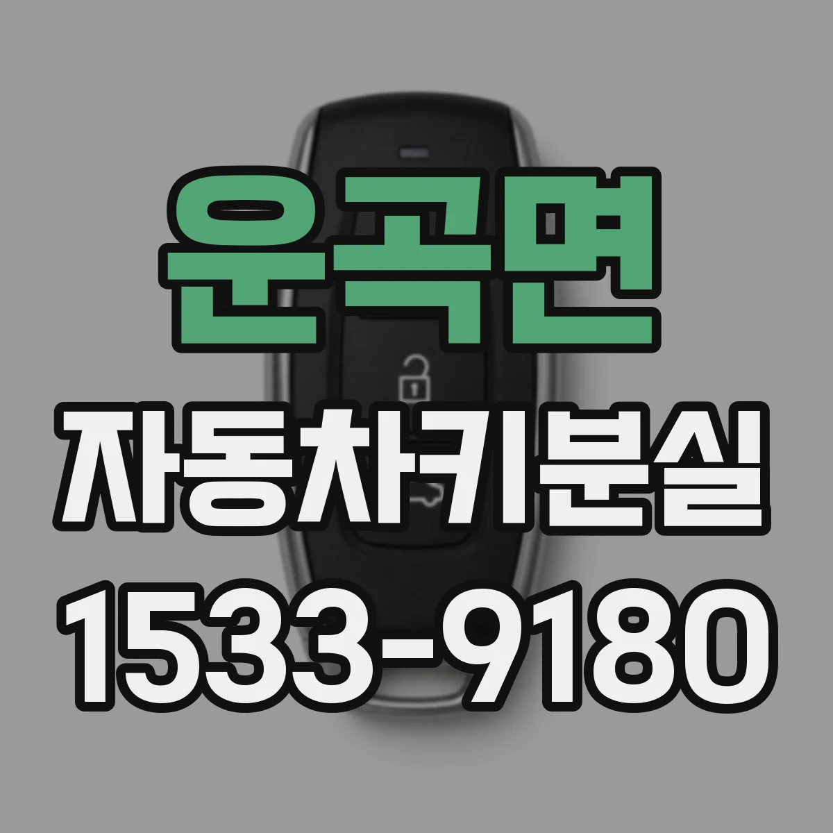 운곡면 자동차키분실