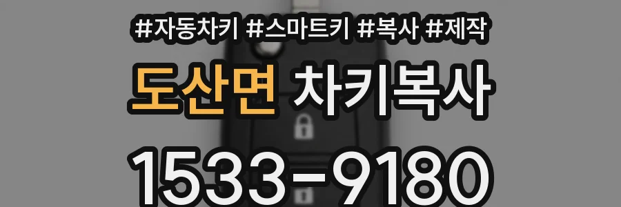 도산면 차키복사