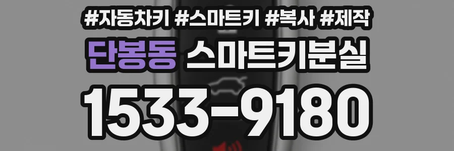단봉동 스마트키분실