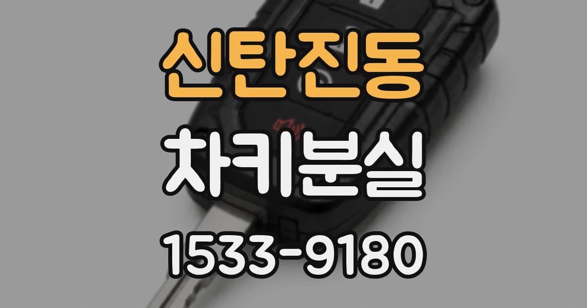 신탄진동 차키분실