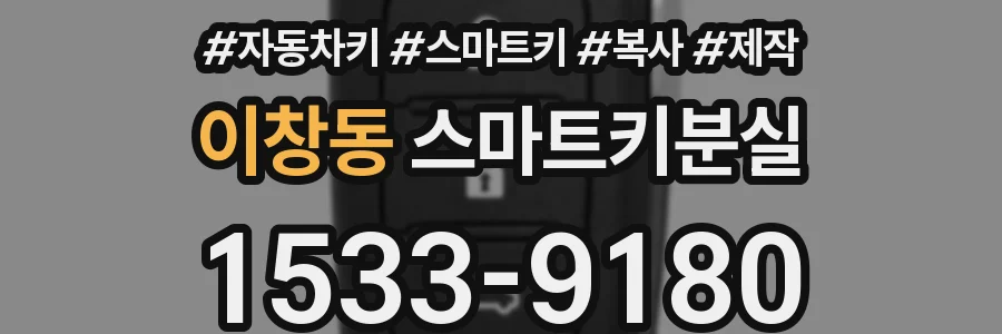 이창동 스마트키분실