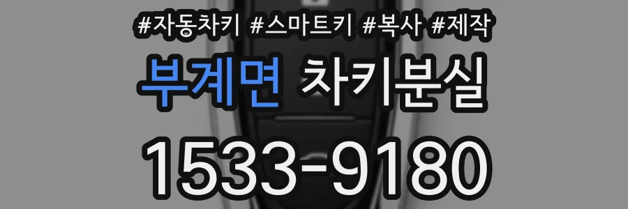 부계면 차키분실