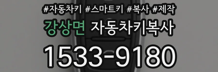 강상면 자동차키복사