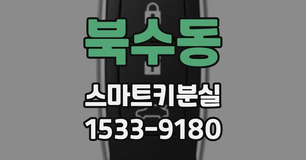 북수동 스마트키분실