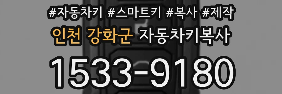 인천 강화군 자동차키복사