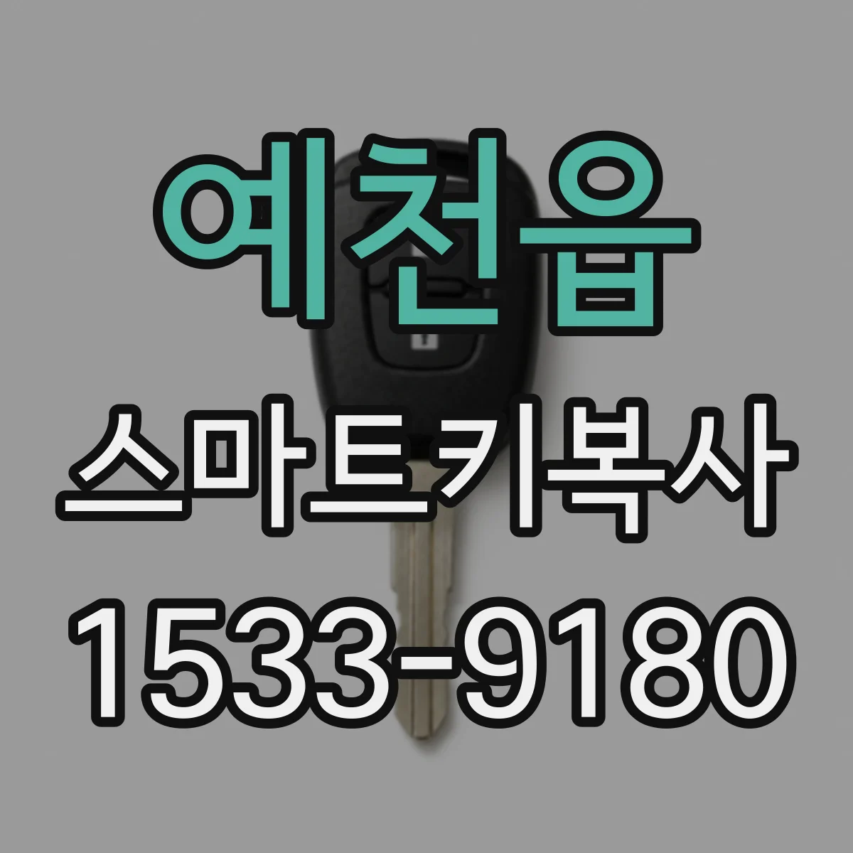 예천읍 스마트키복사